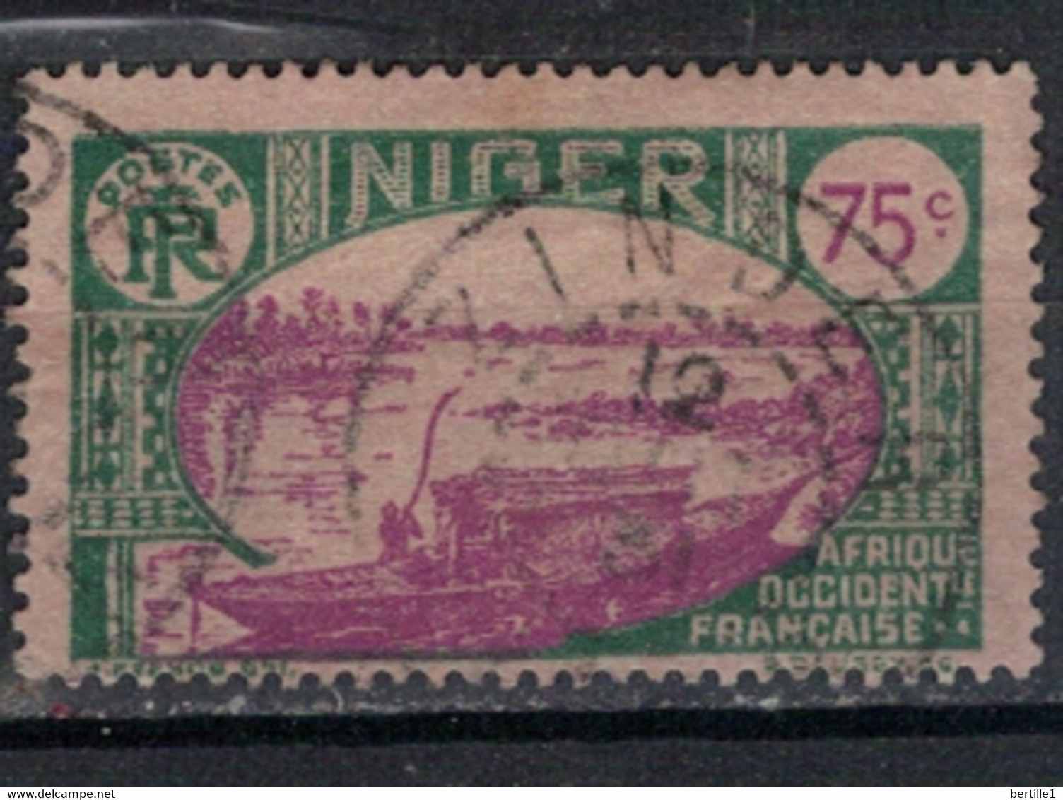 NIGER             N°  YVERT 43 ( 5 )  OBLITERE    ( OB 1 /23 ) - Used Stamps