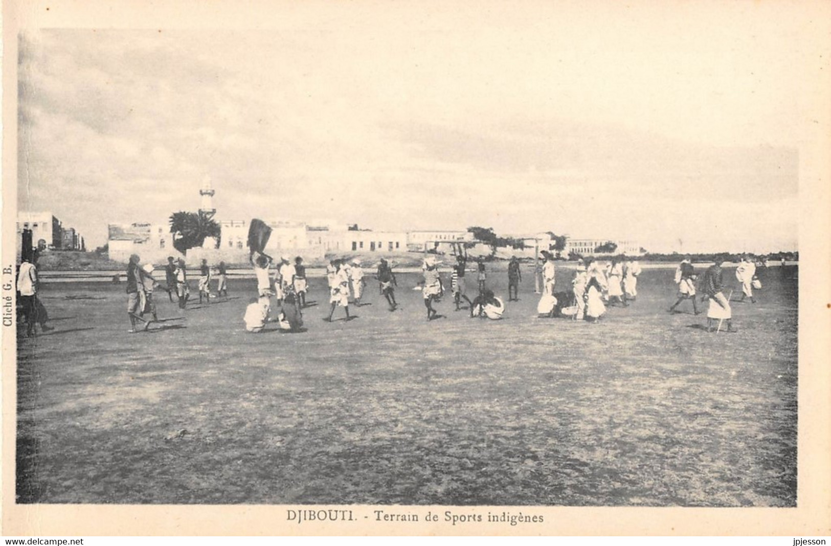 DJIBOUTI - TERRAIN DE SPORTS INDIGENES - Djibouti