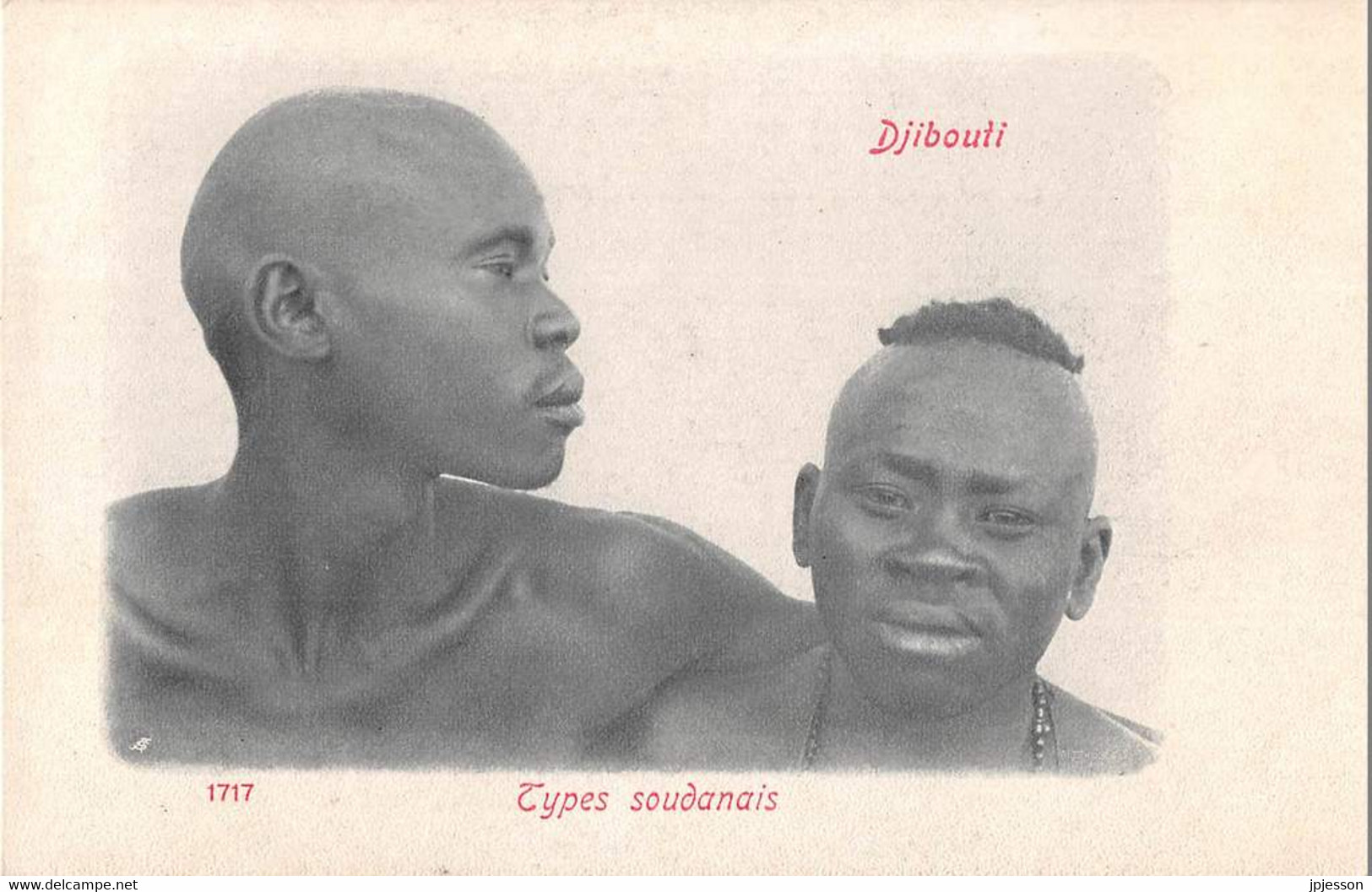 DJIBOUTI - TYPES SOUDANAIS - DEUX HOMMES - Djibouti