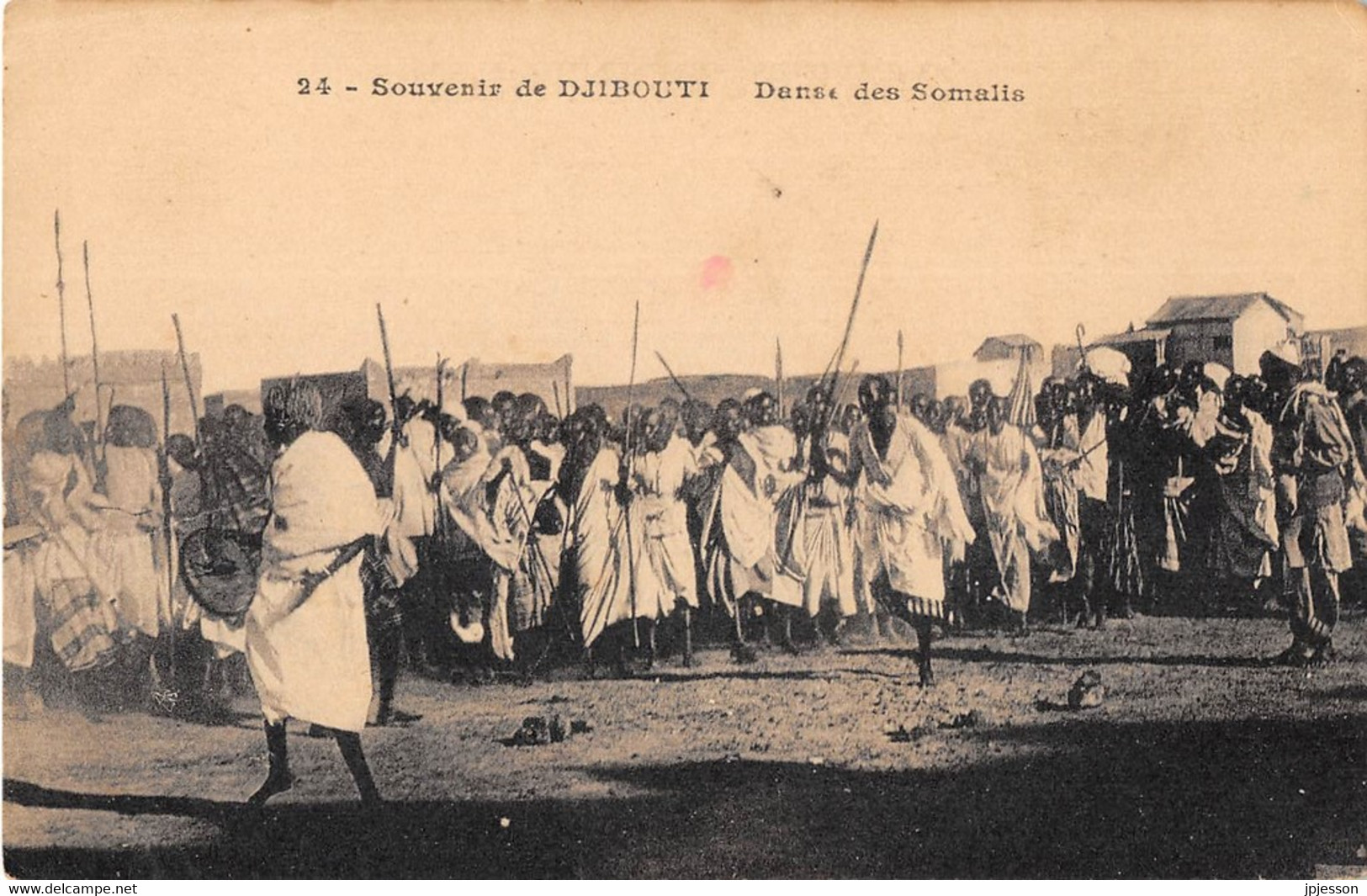 DJIBOUTI - SOUVENIR - DANSE DES SOMALIS - Djibouti