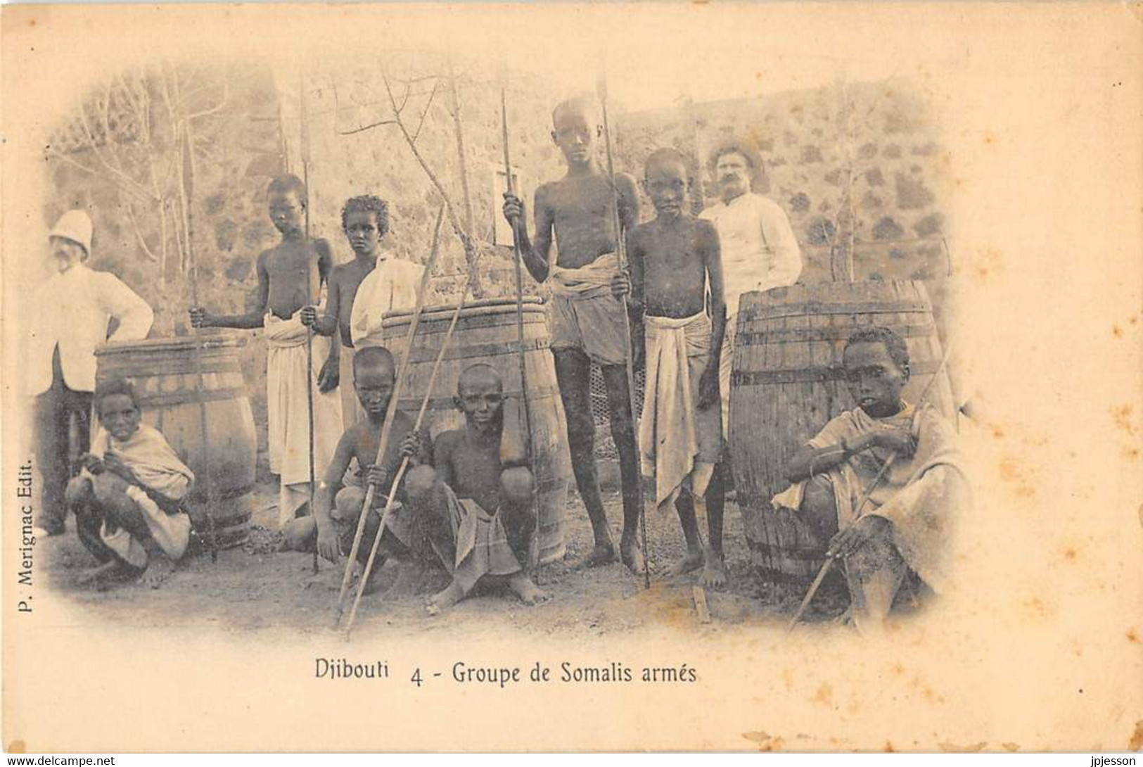 DJIBOUTI - GROUPE DE SOMALIS ARMES - Djibouti