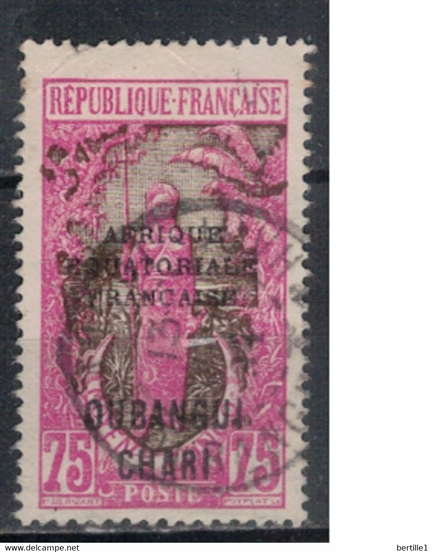 OUBANGUI             N°  YVERT 58 ( 6 ) OBLITERE    ( OB 1 /25 ) - Used Stamps