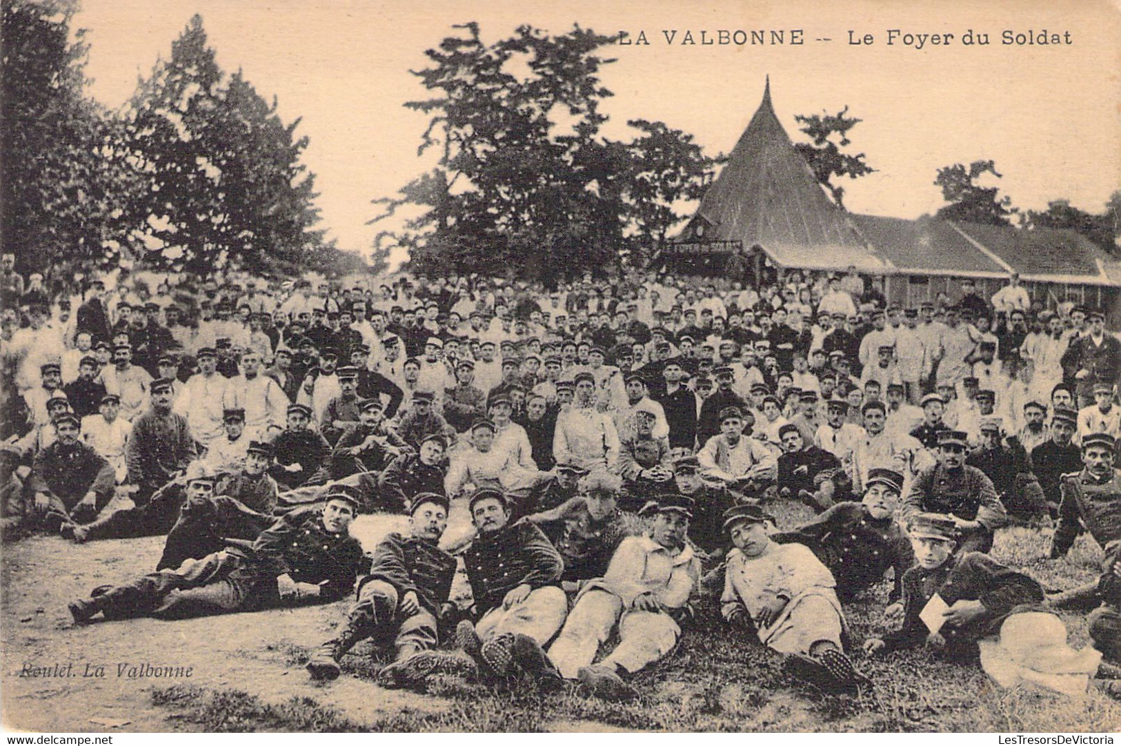 CPA - MILITARIAT - La VALBONNE - Foyer Du Soldat - Regimente