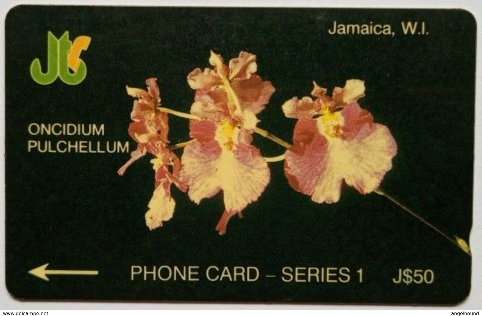 Jamaica J$50  7JAMC " Orchid " - Jamaïque