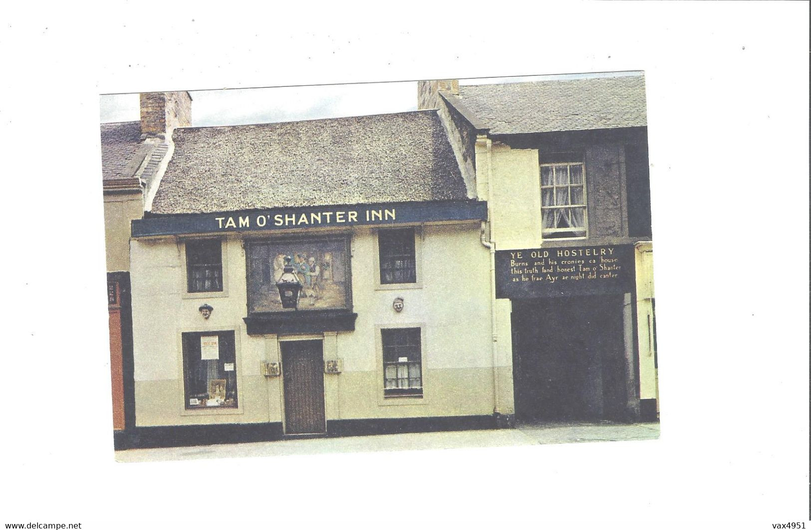 ECOSSE SCOTTLAND   TAM O SHANTER INN   AYR AYESHIRE              ****     RARE   A SAISIR  ***** - Ayrshire