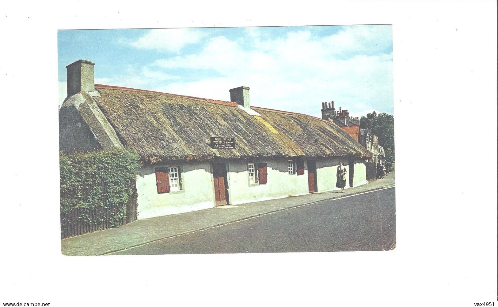 ECOSSE SCOTTLAND   BURN S COTTAGE ALLOWAY AYRSHIRE****        A SAISIR  ***** - Ayrshire