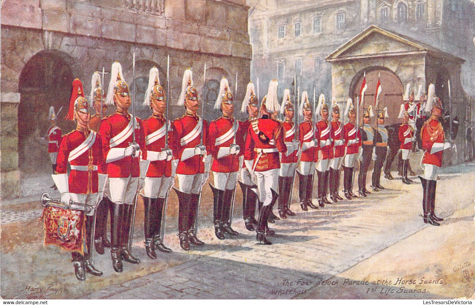 CPA - MILITARIAT - London - MILITARY IN LONDON - Oilette - Uniforms