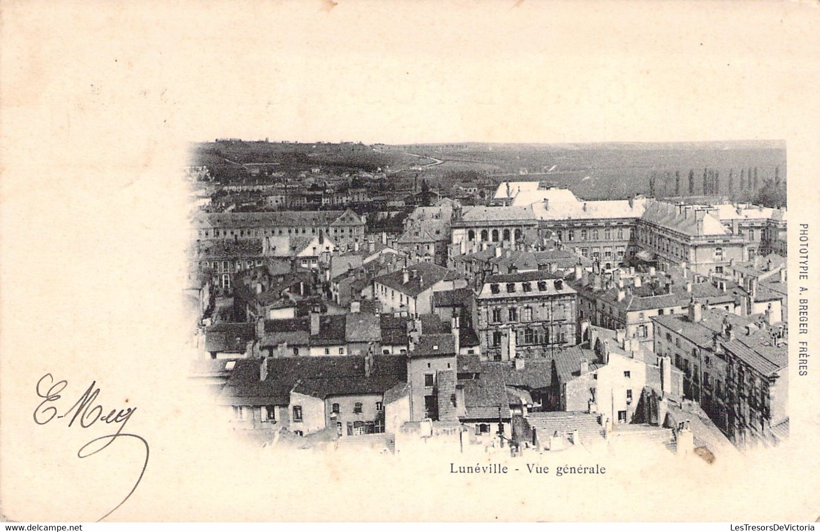 CPA - FRANCE - 54 - LUNEVILLE - Vue Générale - PRECURSEUR - A Breger Frères - Luneville