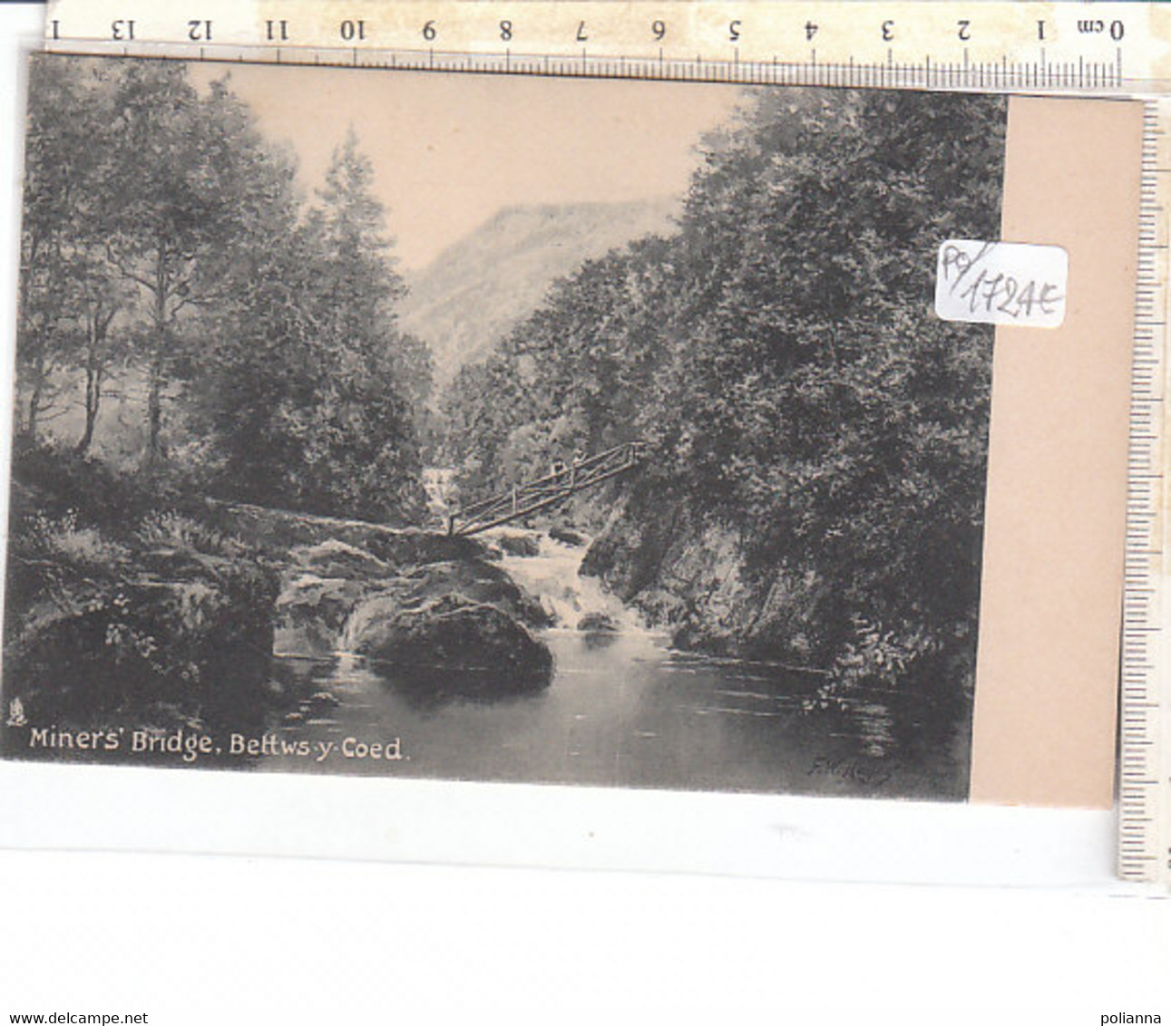 PO1724E# REGNO UNITO UK - GALLES - BETTWS-Y-COED - MINERS' BRIDGE  No VG - Caernarvonshire