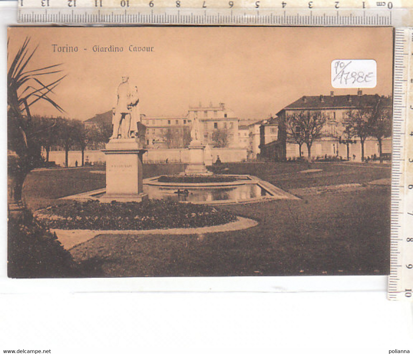 PO1798E# TORINO - GIARDINO CAVOUR  No VG - Parks & Gärten