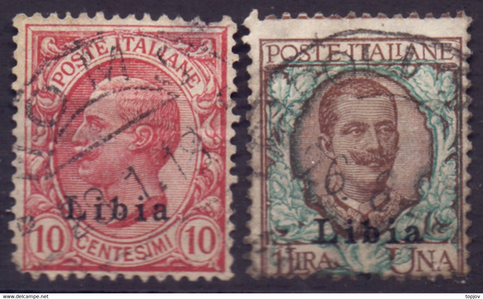 ITALIA - LIBYA - VITT. EM. III- O - 1912 - Libië