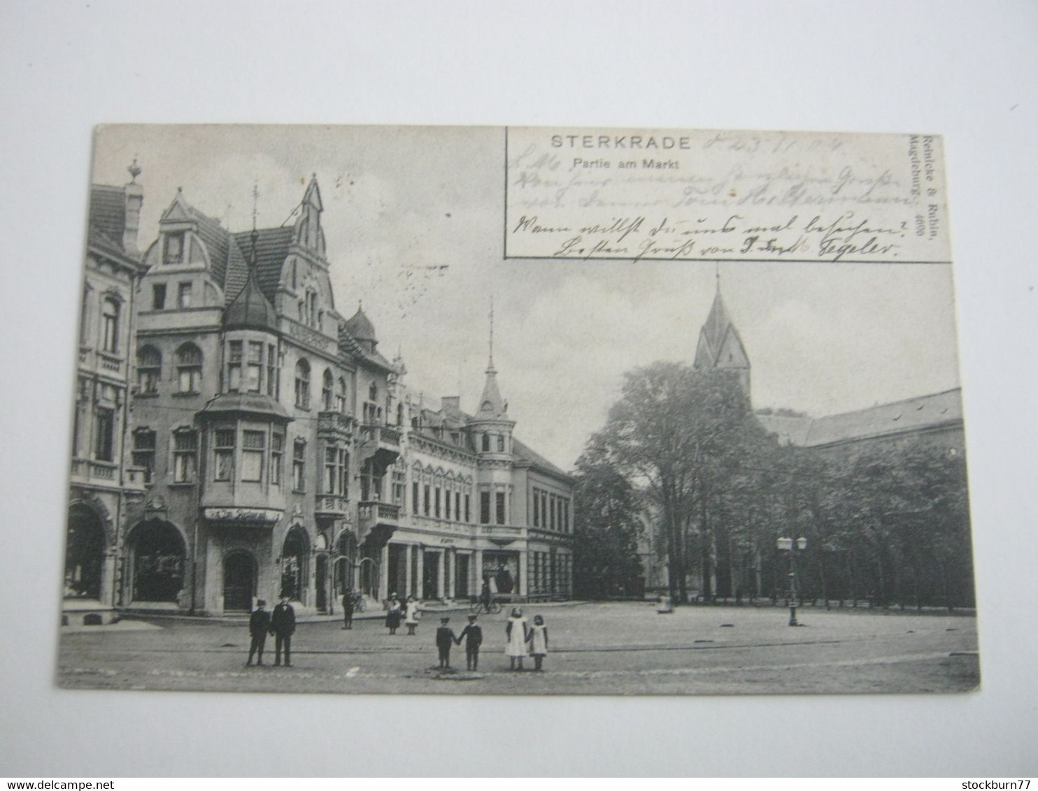 OBERHAUSEN STERKRADE   ,Schöne Karte Um 1904,    Siehe  2 Abbildungen - Oberhausen