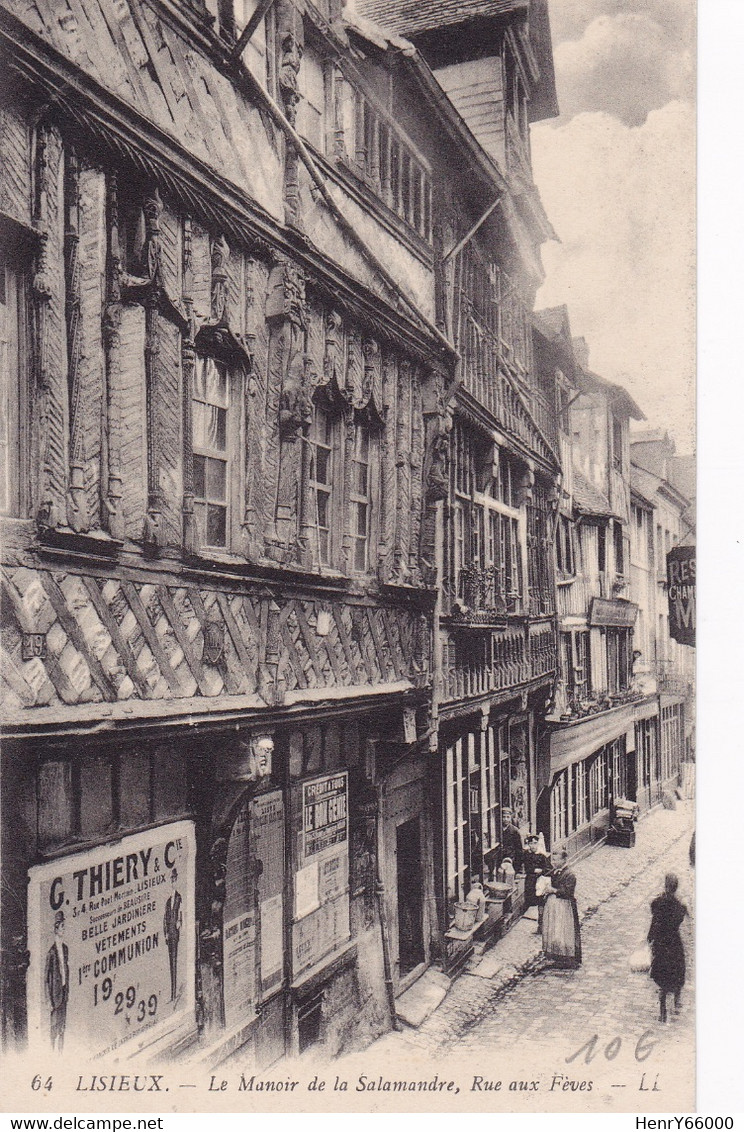 LISIEUX - Le Manoir De La Salamandre, Rue Aux Fèves - Lisieux