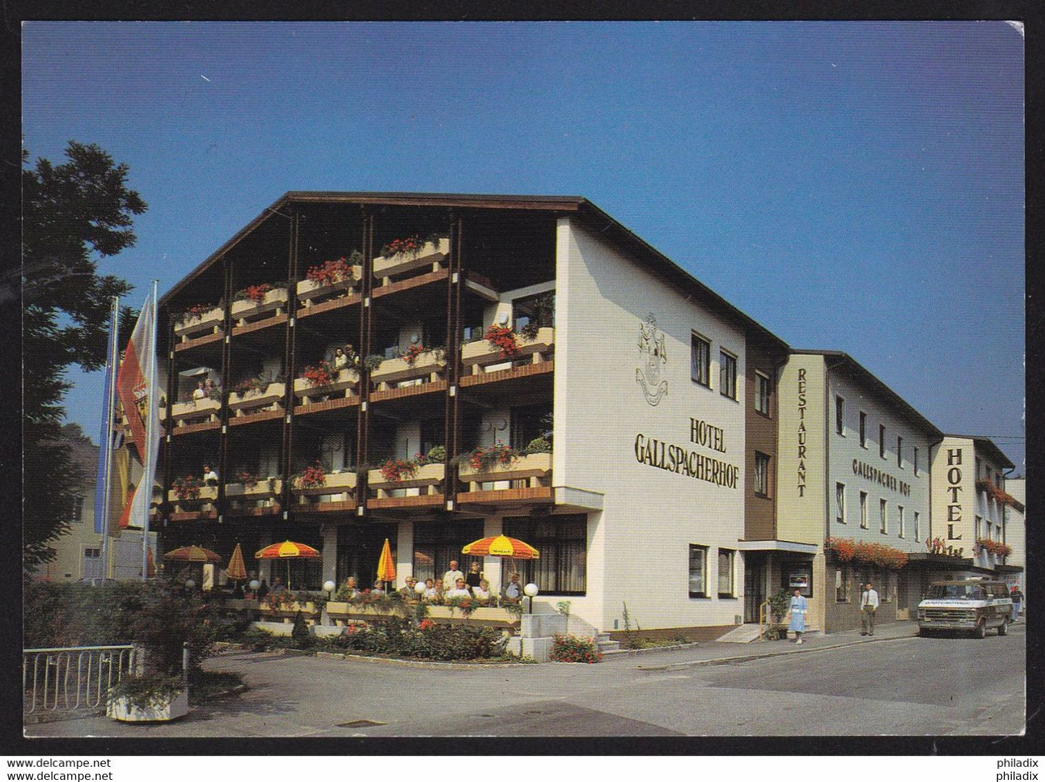 Österreich Gallspach Hotel Gallspacher Hof 1987 (N-336) - Gallspach