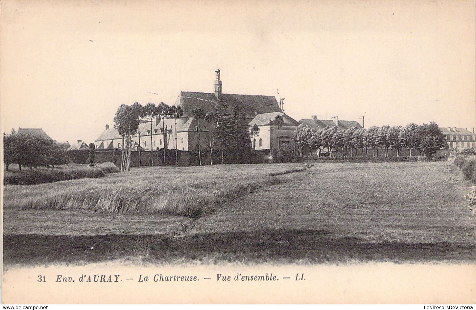 CPA - FRANCE - 56 - AURAY - La Chartreuse - Vue D'ensemble - LL - Auray