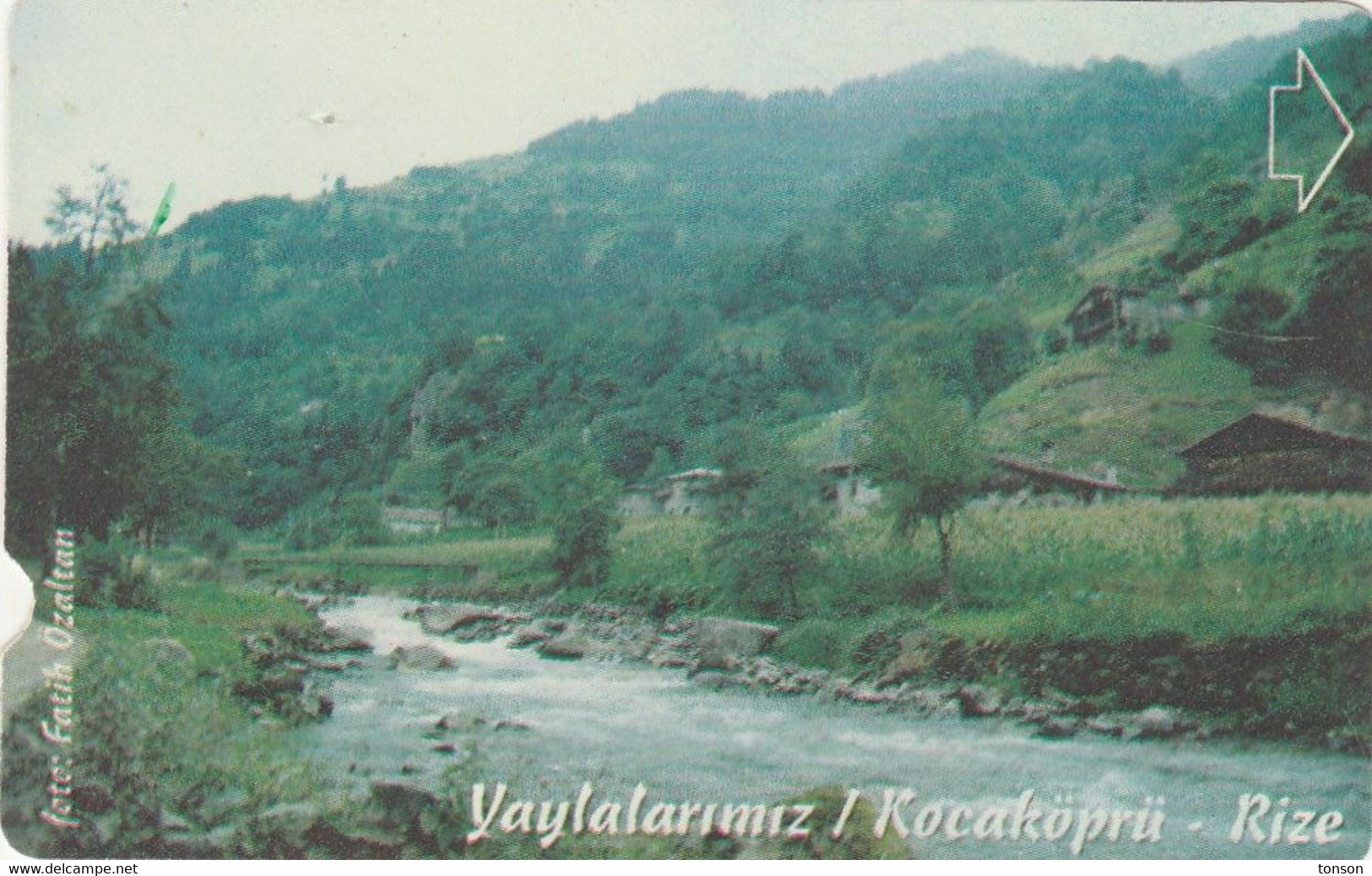 Turkey, N-124, 100 Units, Rize - Kocakopru, 2 Scans. - Türkei