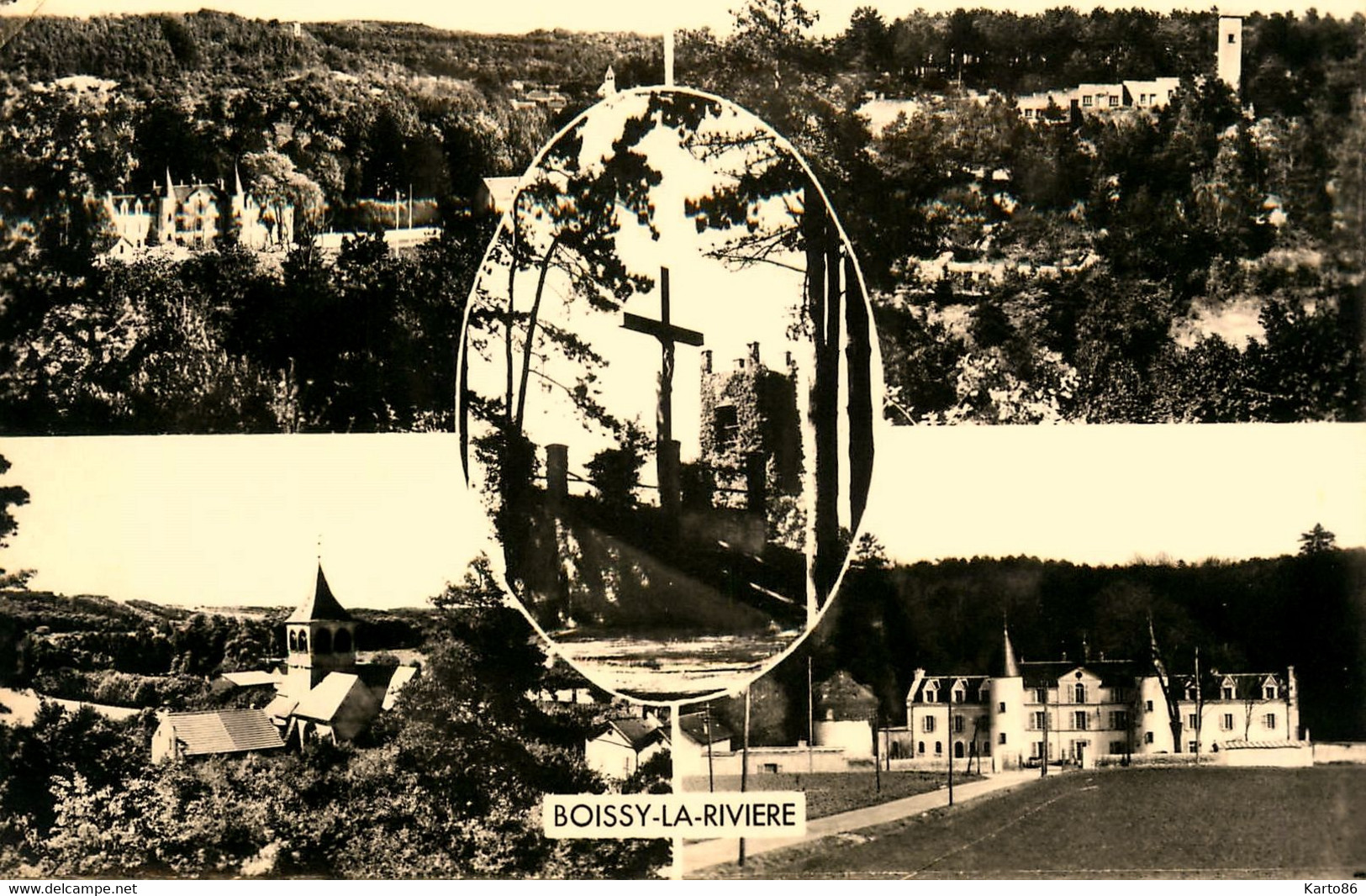 Boissy La Rivière * Souvenir Du Village 5 Vues - Boissy-la-Rivière