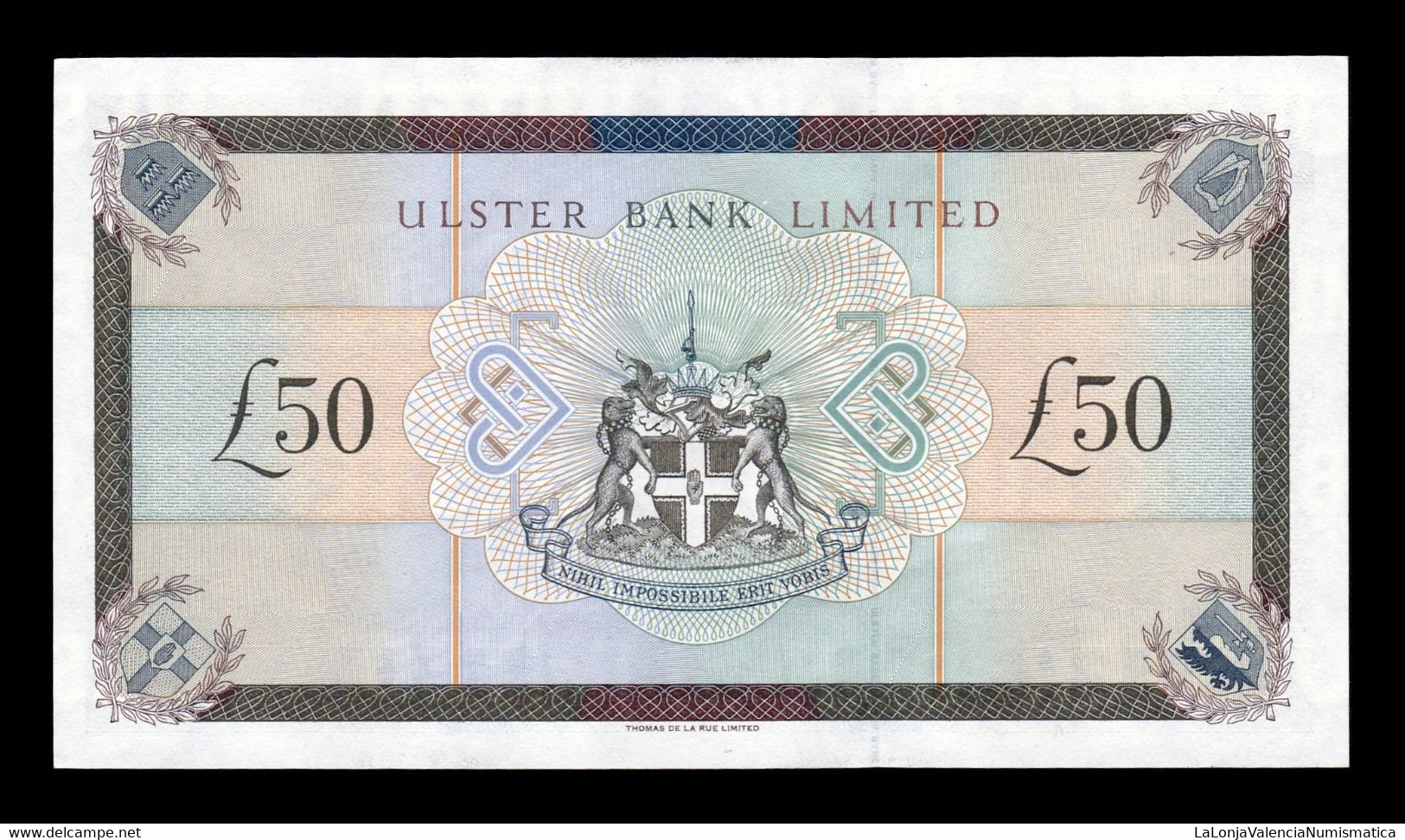 Irlanda Del Norte Northern Ireland 50 Pounds Ulster Bank 1997 Pick 338 SC UNC - 50 Pounds