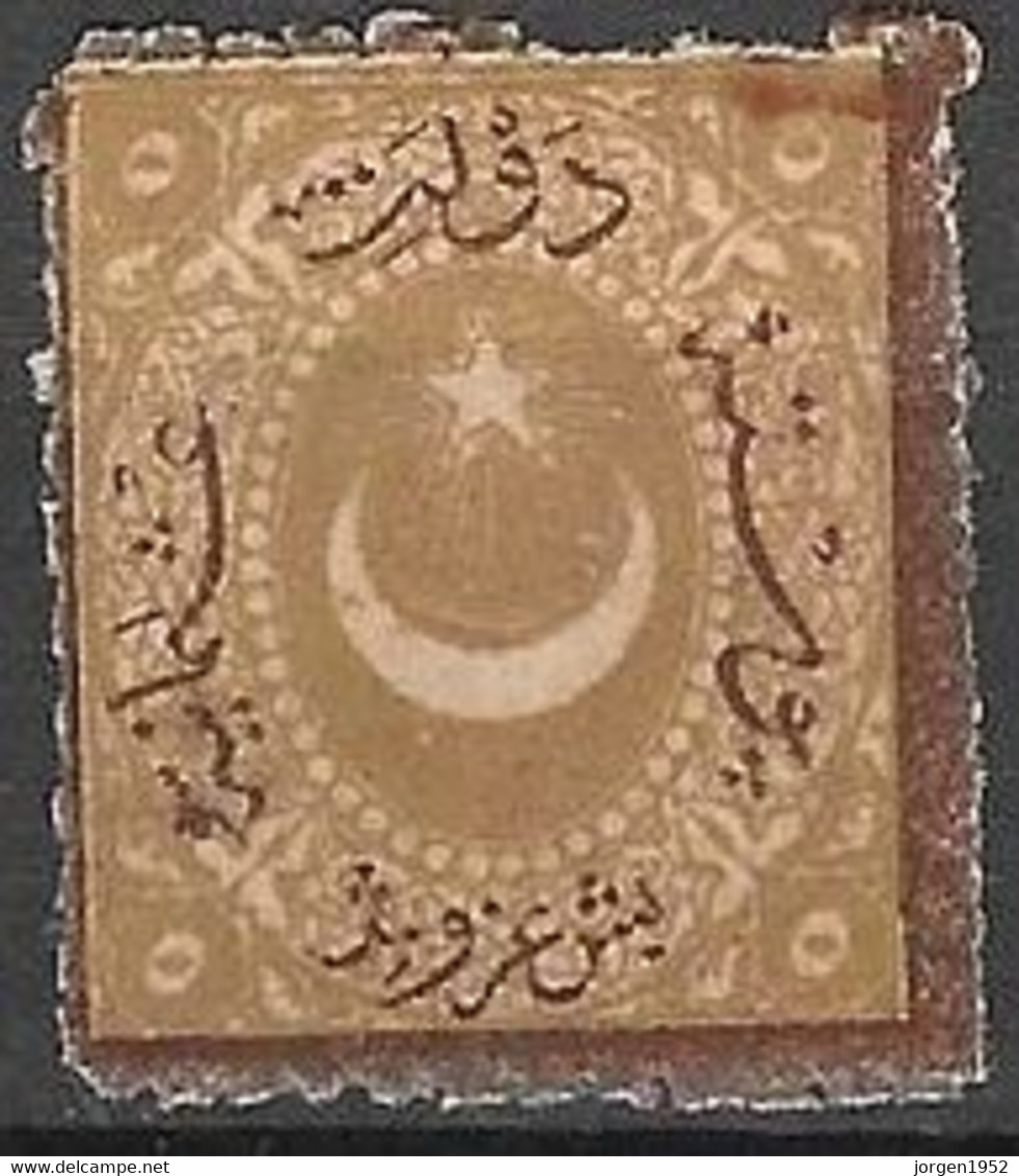 TURKEY #  FROM 1871  MICHEL P148B - Postage Due