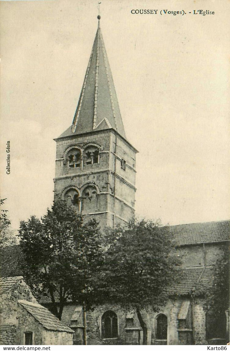 Coussey * Vue Sur L'église Du Village - Coussey