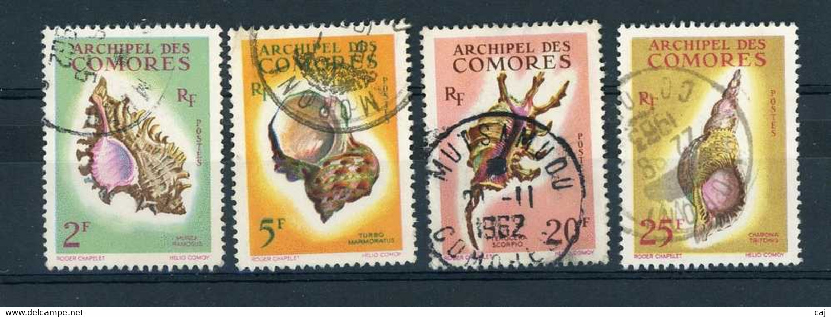 Comores  :  Yv  21-24  (o)          ,    N2 - Used Stamps