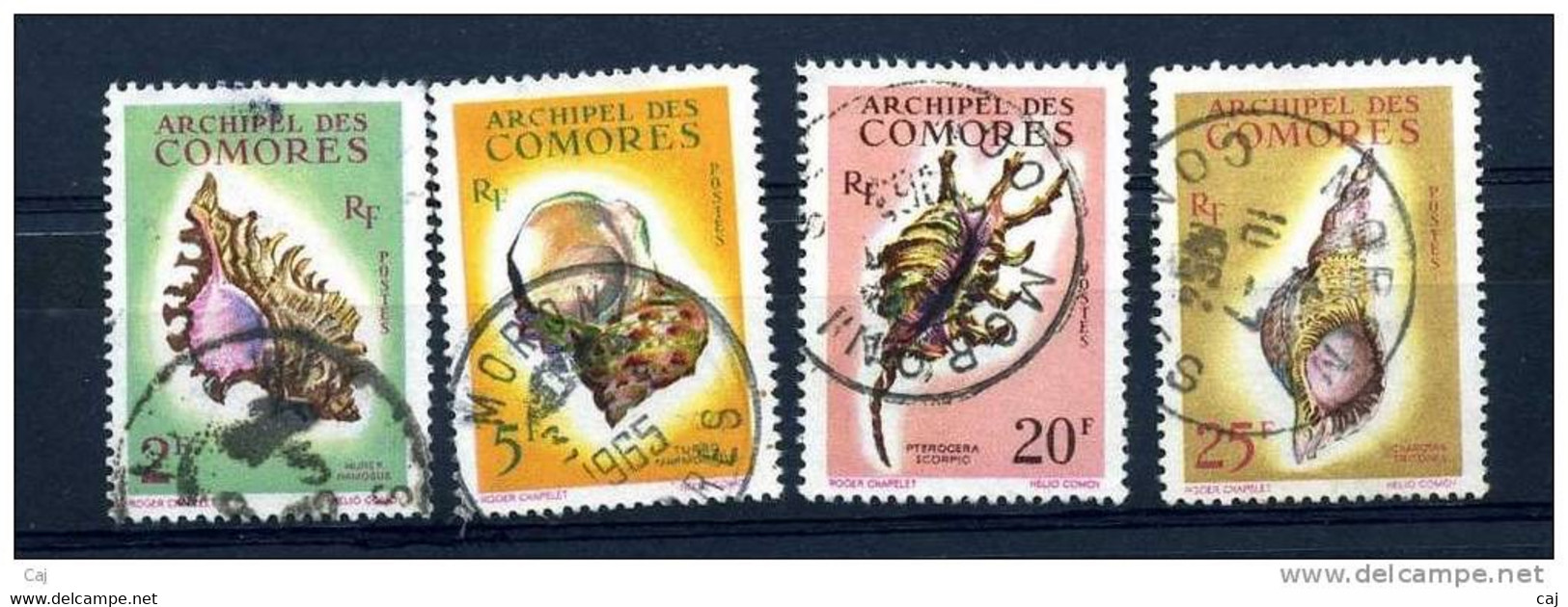 Comores  :  Yv  21-24  (o)    ,   N1 - Used Stamps