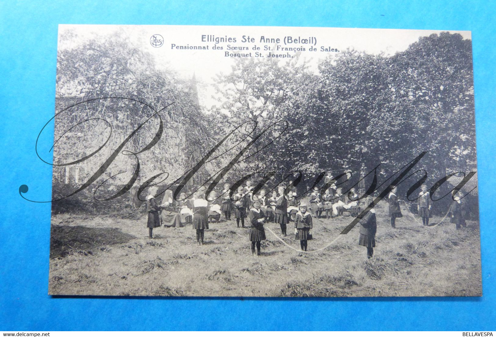 Ellignies Ste Anne Beloeil Pensionnat des Soeurs St François de Sales  lot x 4 cpa