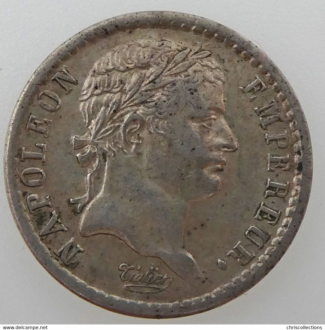 Napoléon I, Demi-Franc 1808 A, TTB, KM#680.1 - 1/2 Franc