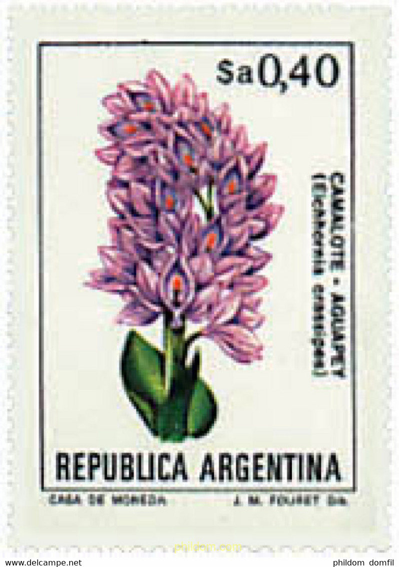 690293 MNH ARGENTINA 1983 FLORES - Usati