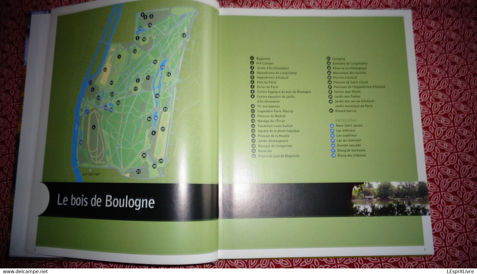 LES BOIS DE PARIS Régionalisme Monuments Vincennes Boulogne Auteuil Château Etang Parc Zoo Hippodrome Lac Architecture - Paris