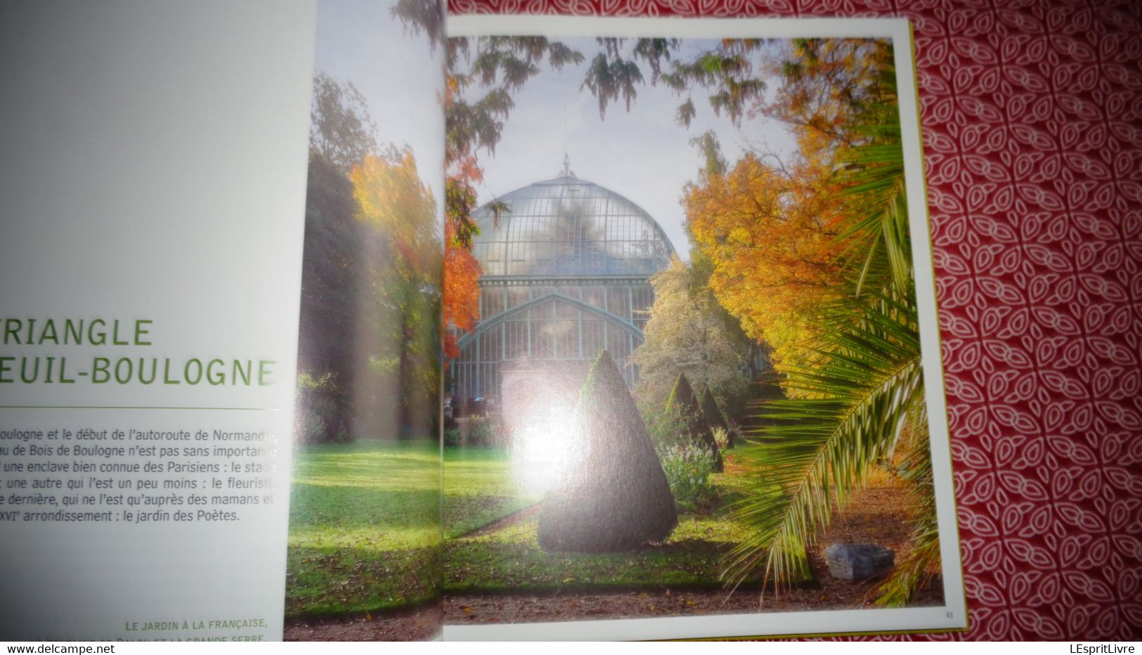 LES BOIS DE PARIS Régionalisme Monuments Vincennes Boulogne Auteuil Château Etang Parc Zoo Hippodrome Lac Architecture