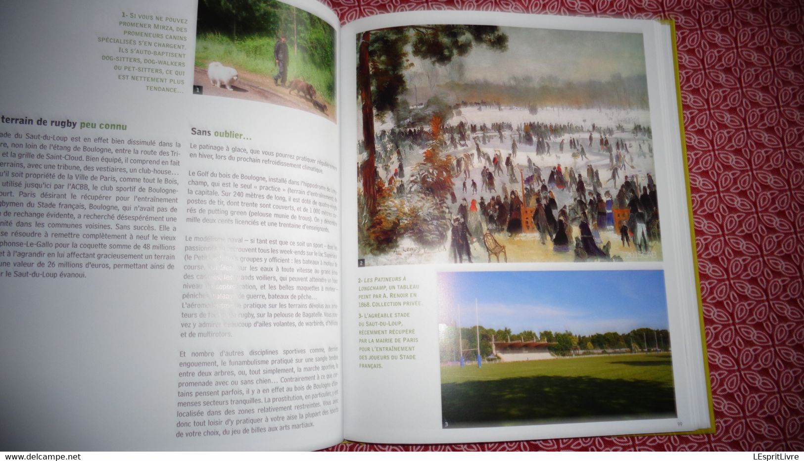 LES BOIS DE PARIS Régionalisme Monuments Vincennes Boulogne Auteuil Château Etang Parc Zoo Hippodrome Lac Architecture