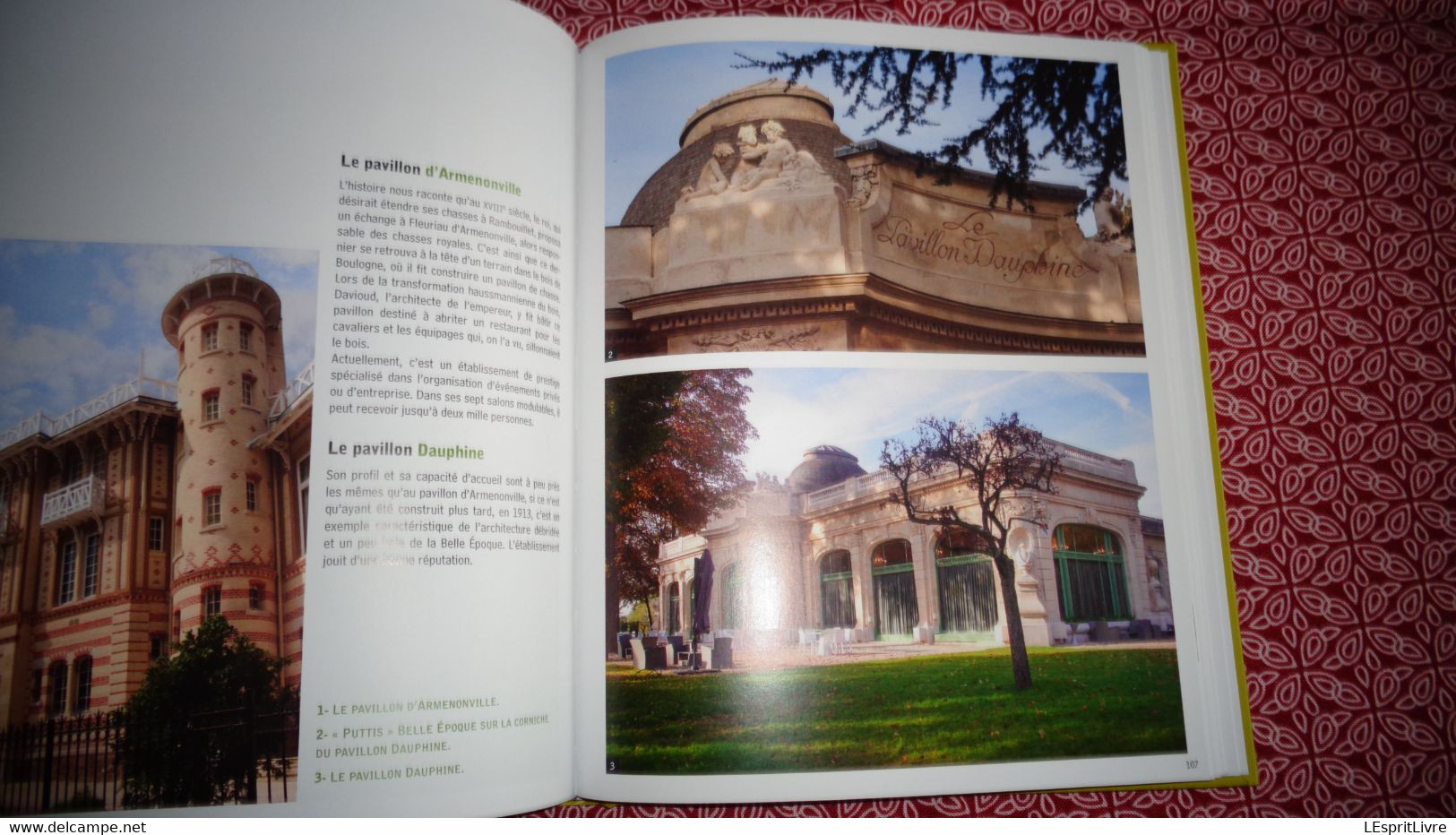 LES BOIS DE PARIS Régionalisme Monuments Vincennes Boulogne Auteuil Château Etang Parc Zoo Hippodrome Lac Architecture