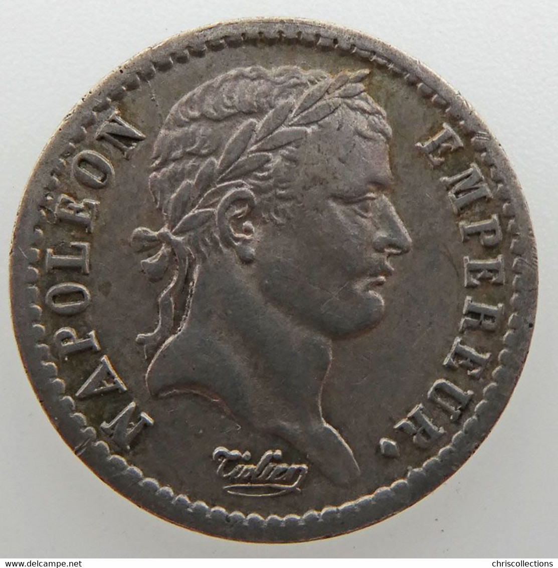 Napoléon I, Demi-Franc 1812 A, TTB/TTB, KM#691.1 - 1/2 Franc