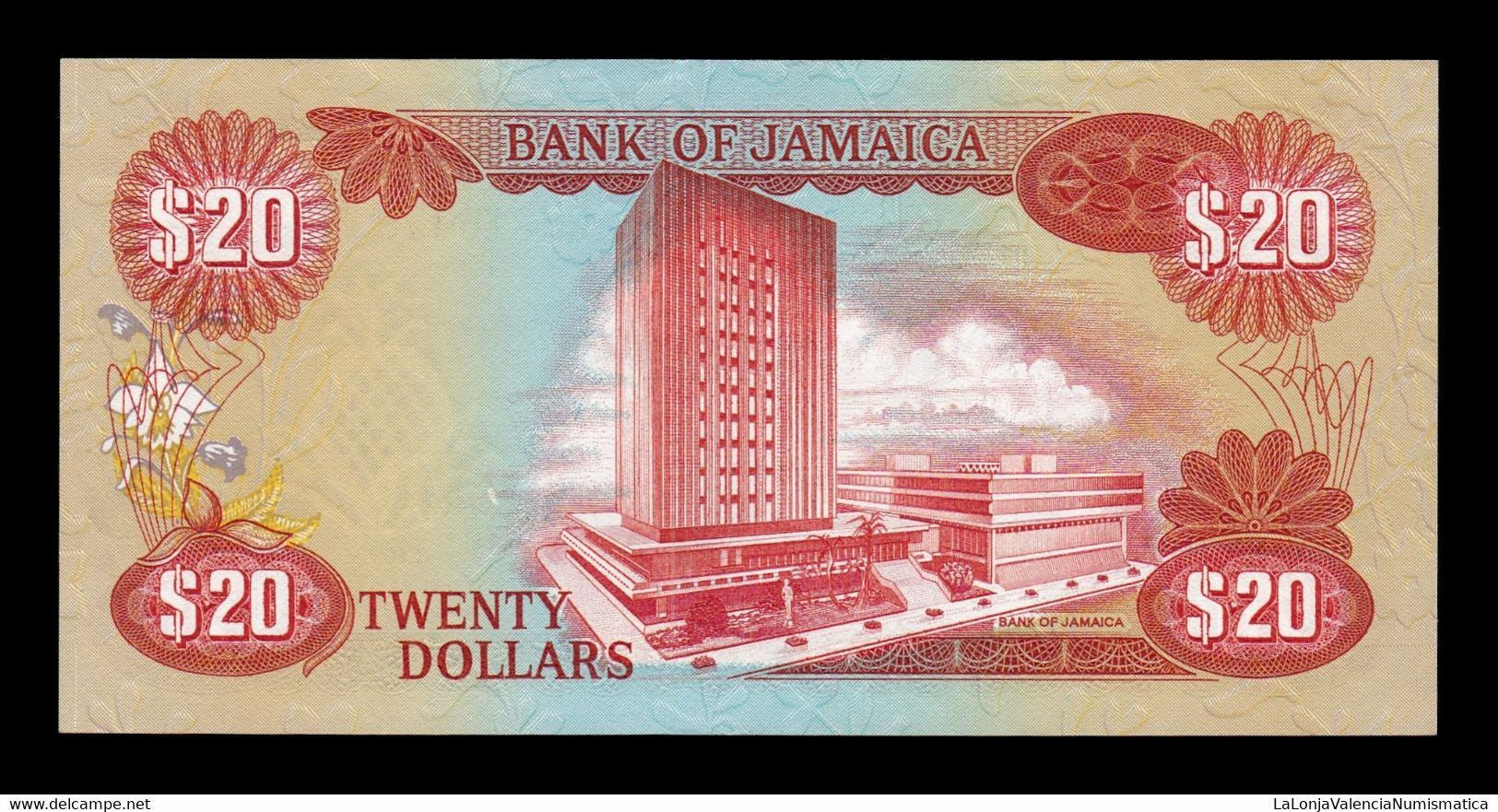 Jamaica 20 Dollars 1979 Pick 68a EBC/+ XF/+ - Jamaique