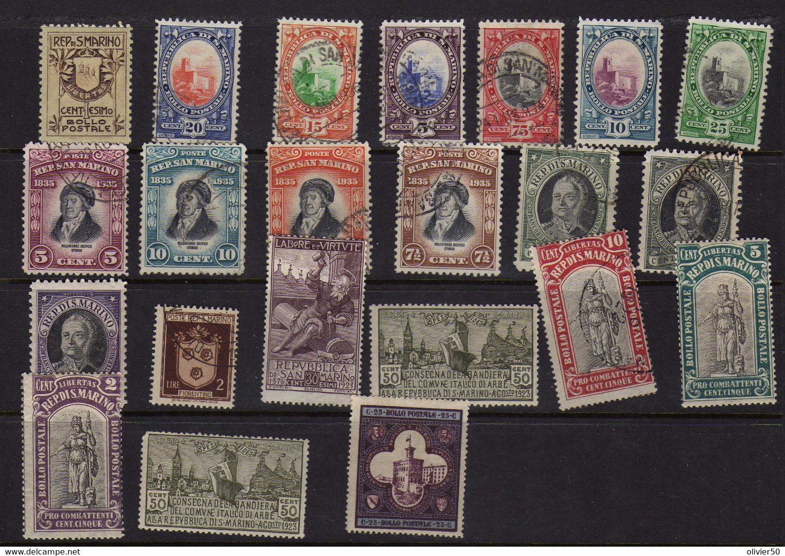 Saint-Marin - Lot D'Obliteres - - Used Stamps