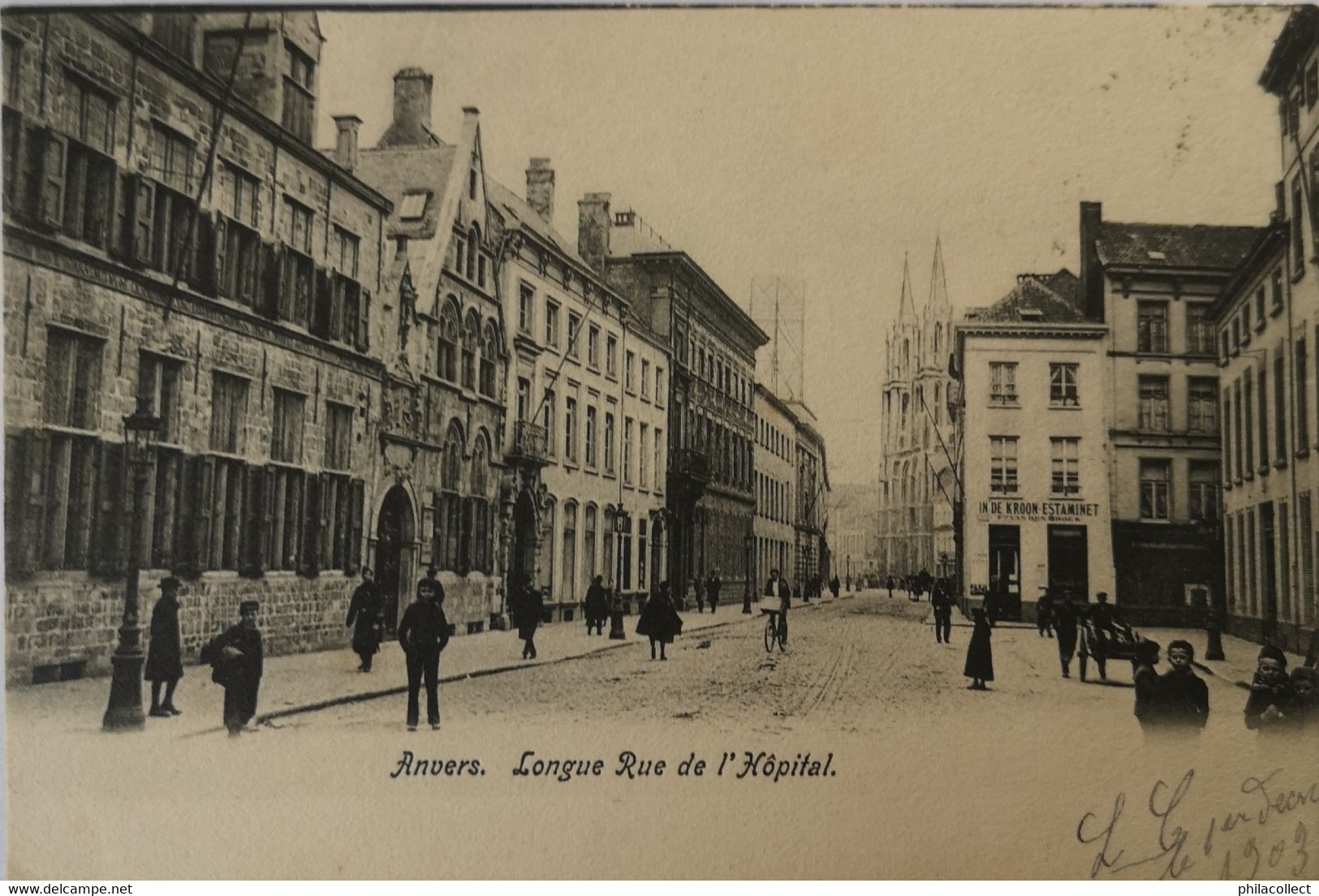 Antwerpen - Anvers  // Longue Rue De L' Hopital 190?190? - Antwerpen