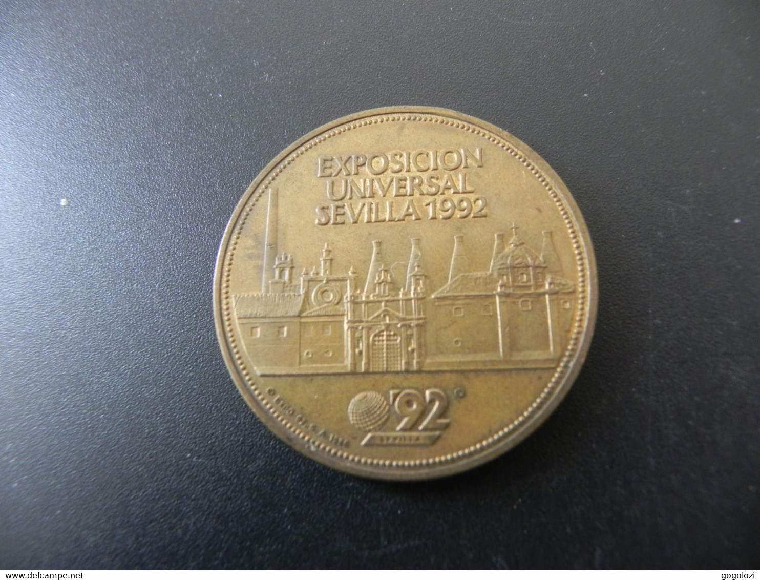 Medaille Medal - Spain España - Exposicion Universal Sevilla 1992 - Sonstige & Ohne Zuordnung