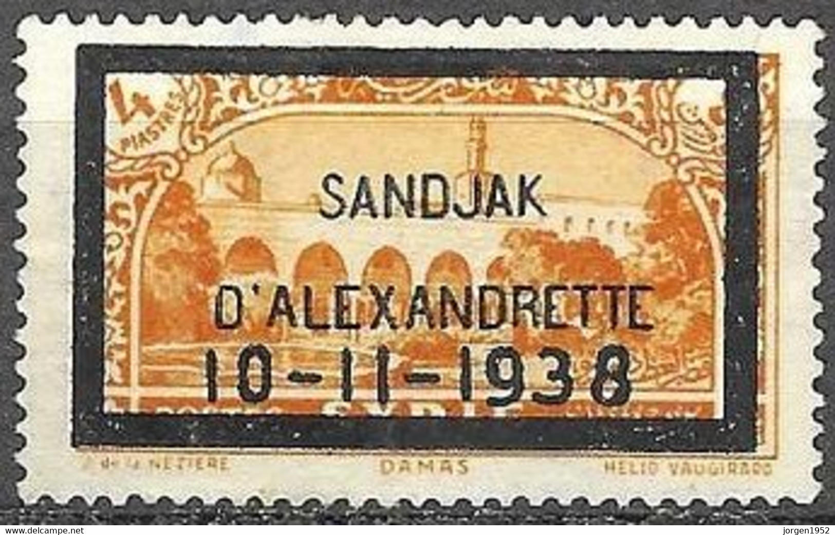 TURKEY #   FROM 1938 STAMPWORLD 22(*) - 1934-39 Sandschak Alexandrette & Hatay