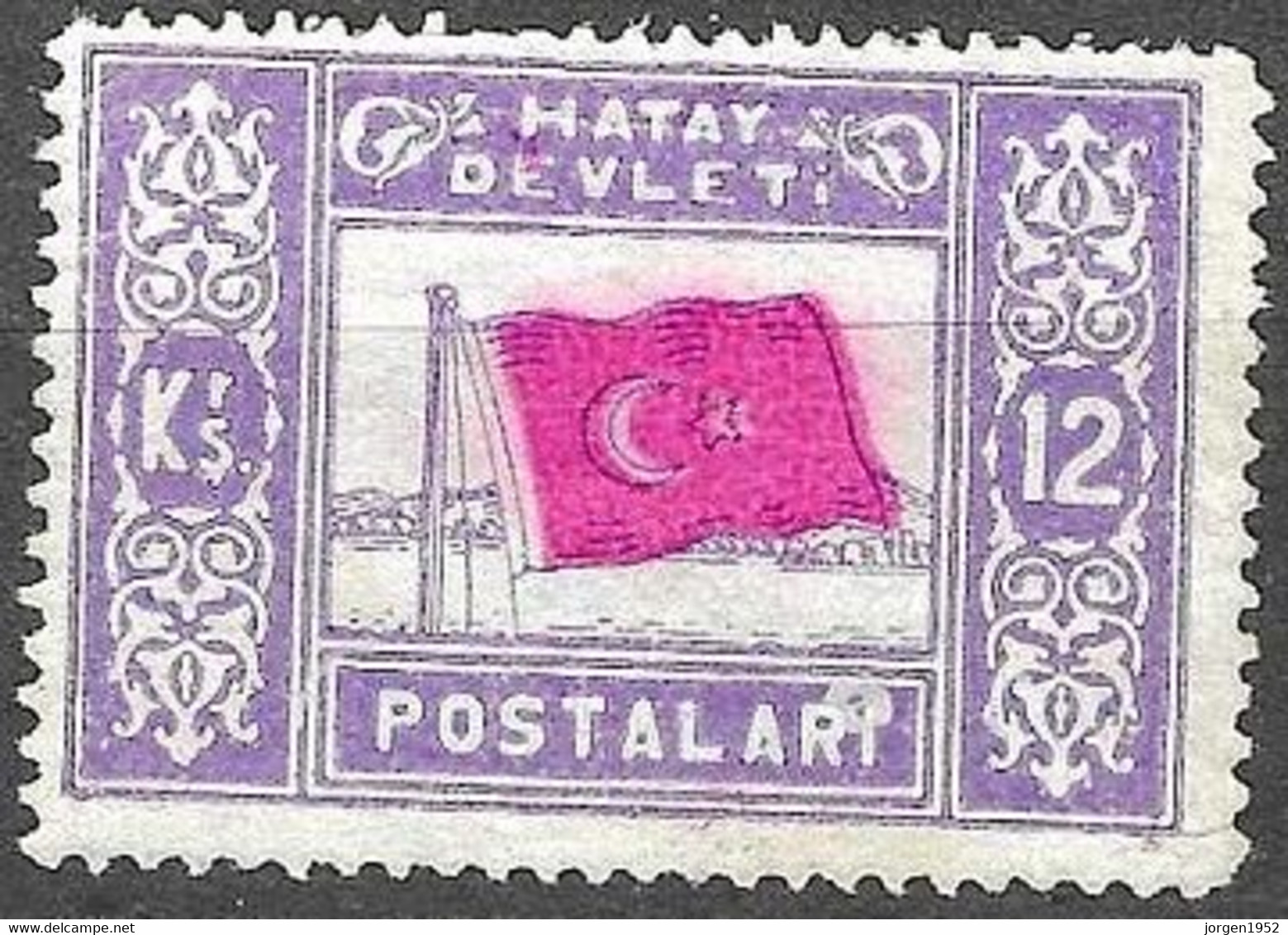 TURKEY #   FROM 1939 STAMPWORLD 23(*) - 1934-39 Sandjak D'Alexandrette & Hatay