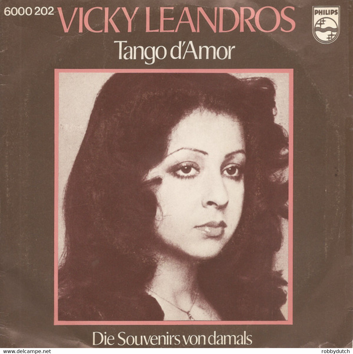 * 7" *  VICKY LEANDROS - TANGO D' AMOR (Holland 1976) - Other - German Music