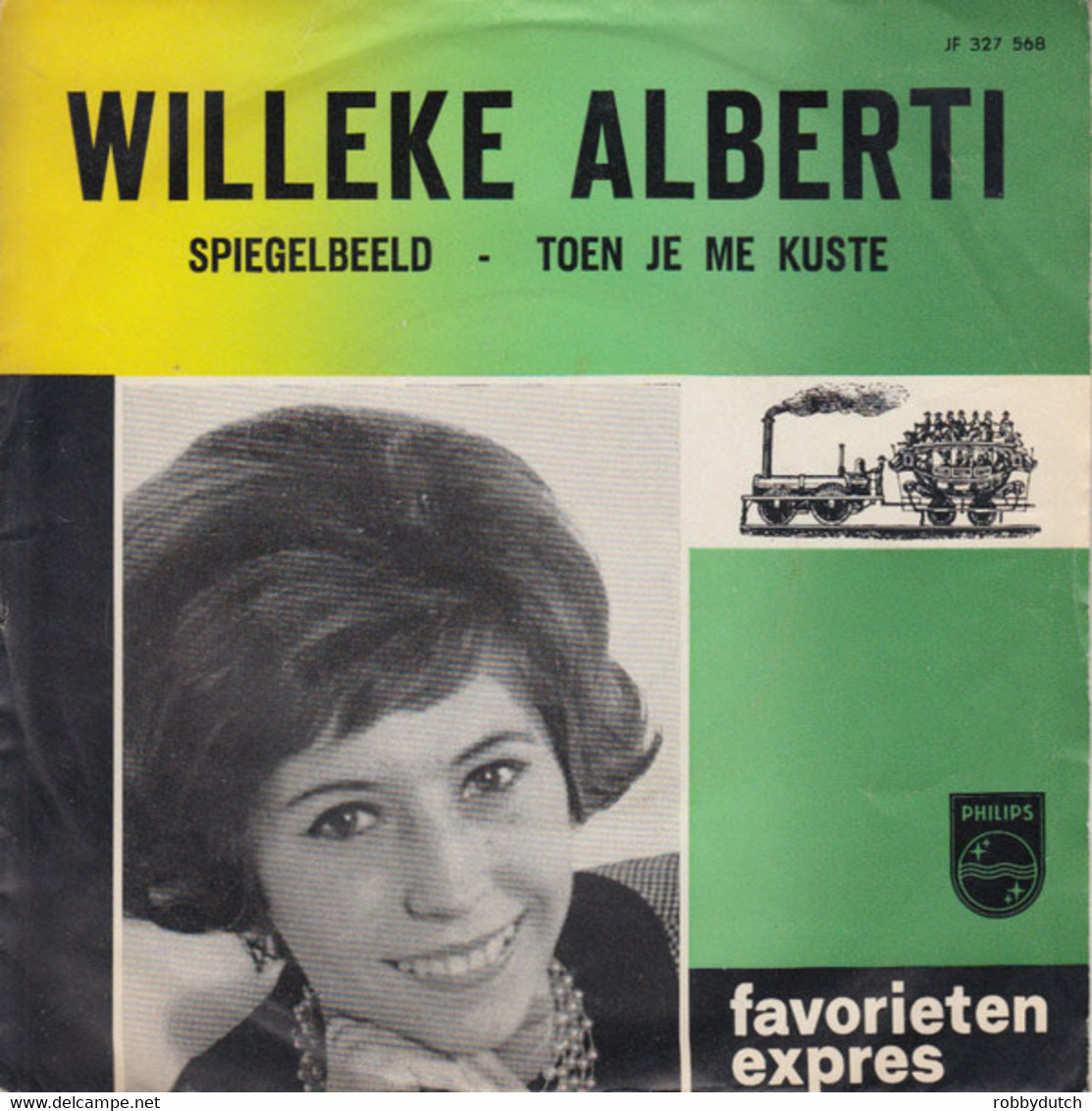 * 7" *  WILLEKE ALBERTI - SPIEGELBEELD (Favorieten Expres Holland 1963 EX) - Other - Dutch Music