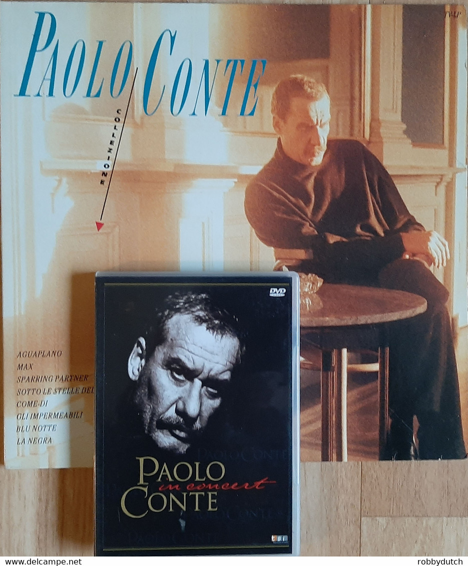 * LP + DVD *  PAOLO CONTE: COLLEZIONE + IN CONCERT - Altri - Musica Italiana