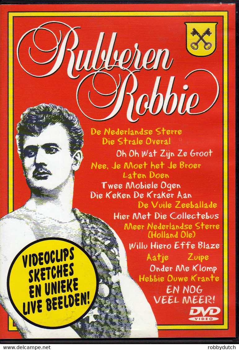 * 4 x LP + DVD *  RUBBEREN ROBBIE 1 t/m 4 + DVD