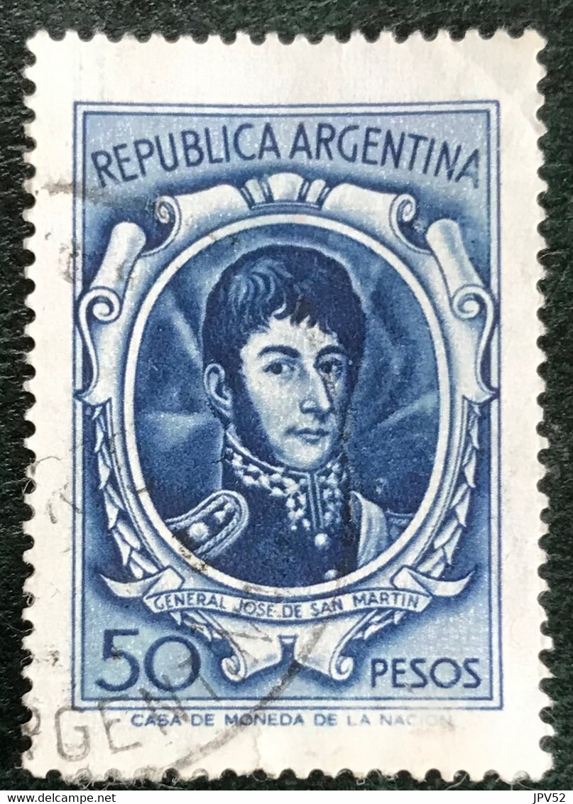 Republica Argentina - Argentinië - C11/56 - (°)used - 1969 - Michel 966 - Generaal José De San Martin - Used Stamps