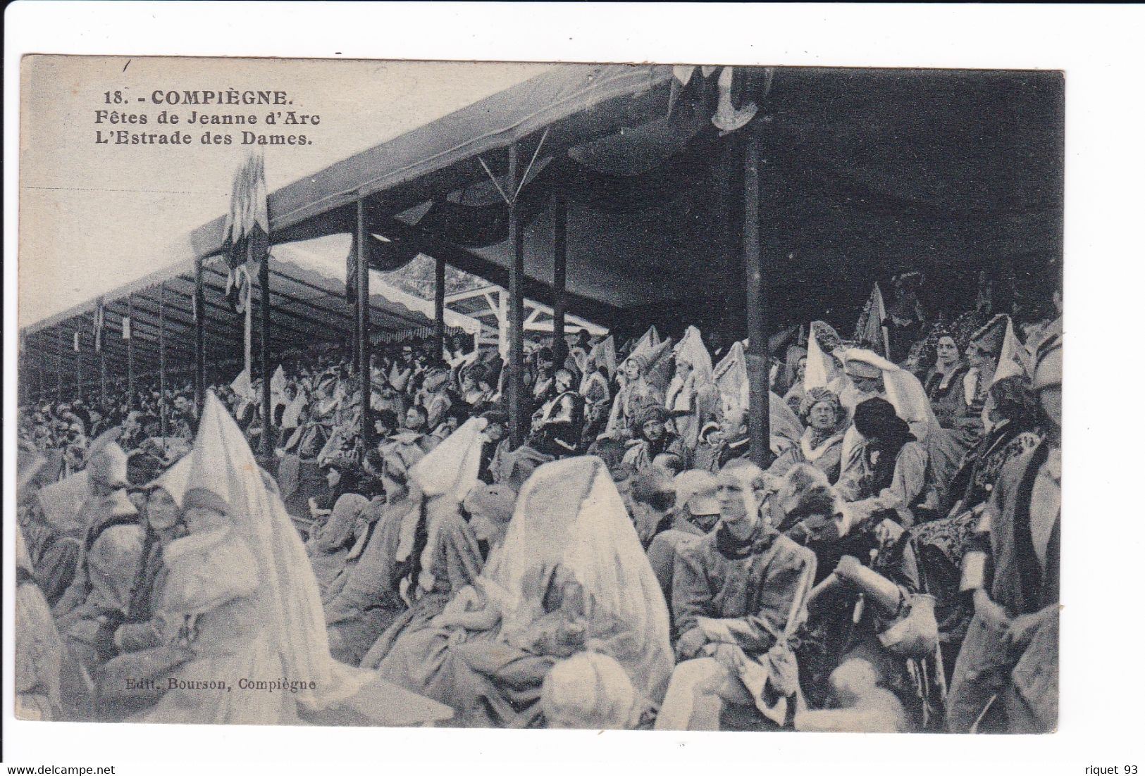 Lot 4 Cp - COMPIEGNE - Fêtes De Jeanne D'Arc (vues Diverses Voir Scans) - Compiegne