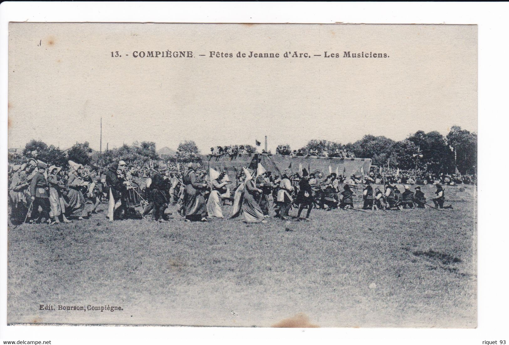 Lot 4 Cp - COMPIEGNE - Fêtes De Jeanne D'Arc (vues Diverses Voir Scans) - Compiegne