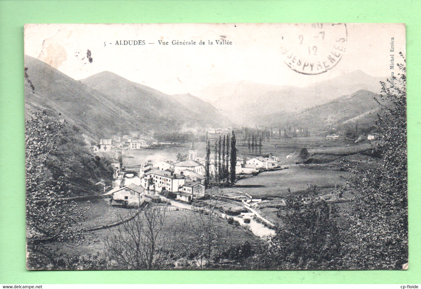 64 - ALDUDES . VUE GÉNÉRALE DE LA VALLÉE - Réf. N°35654 - - Aldudes