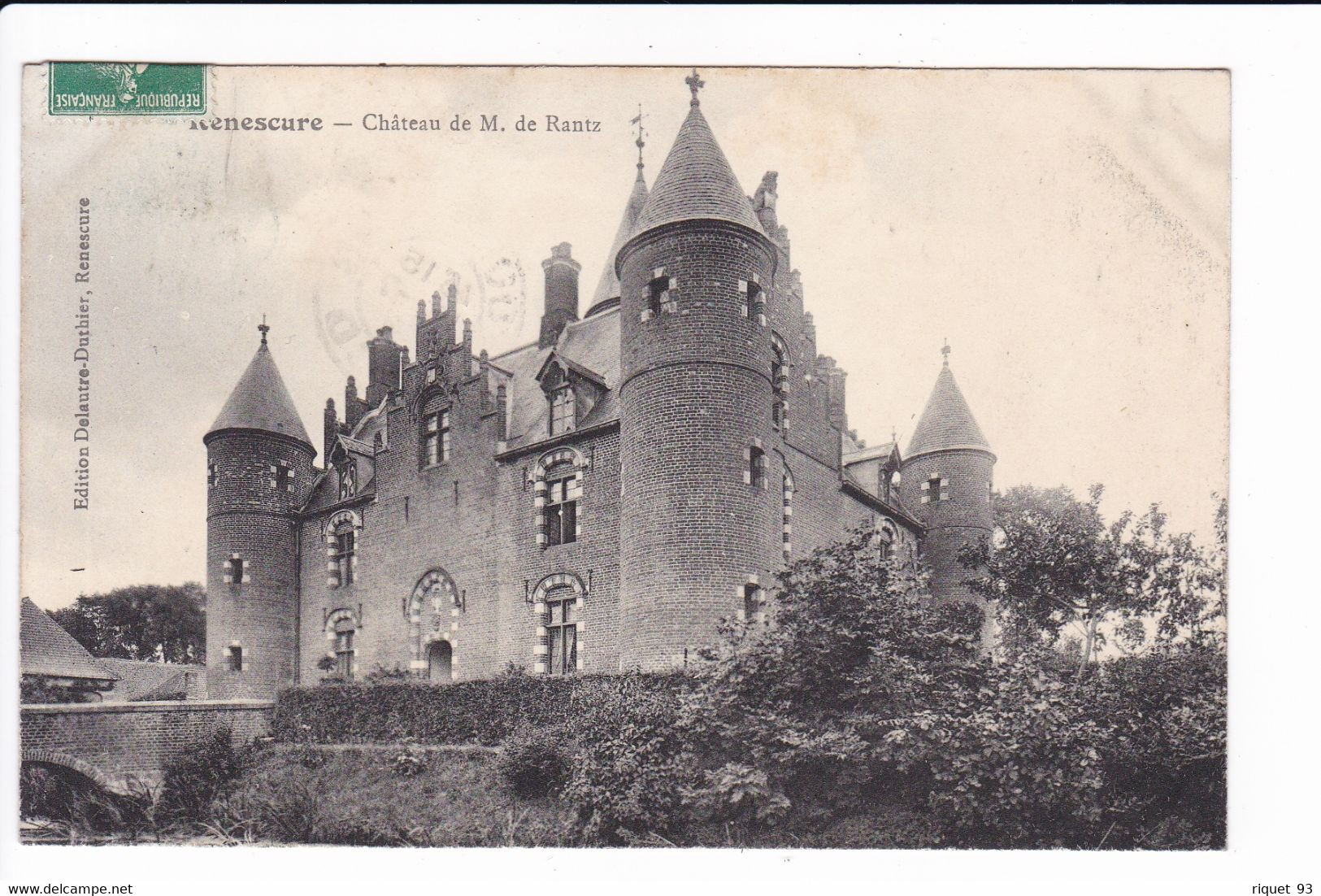 Renescure - Château De M. De Rantz - Sonstige & Ohne Zuordnung