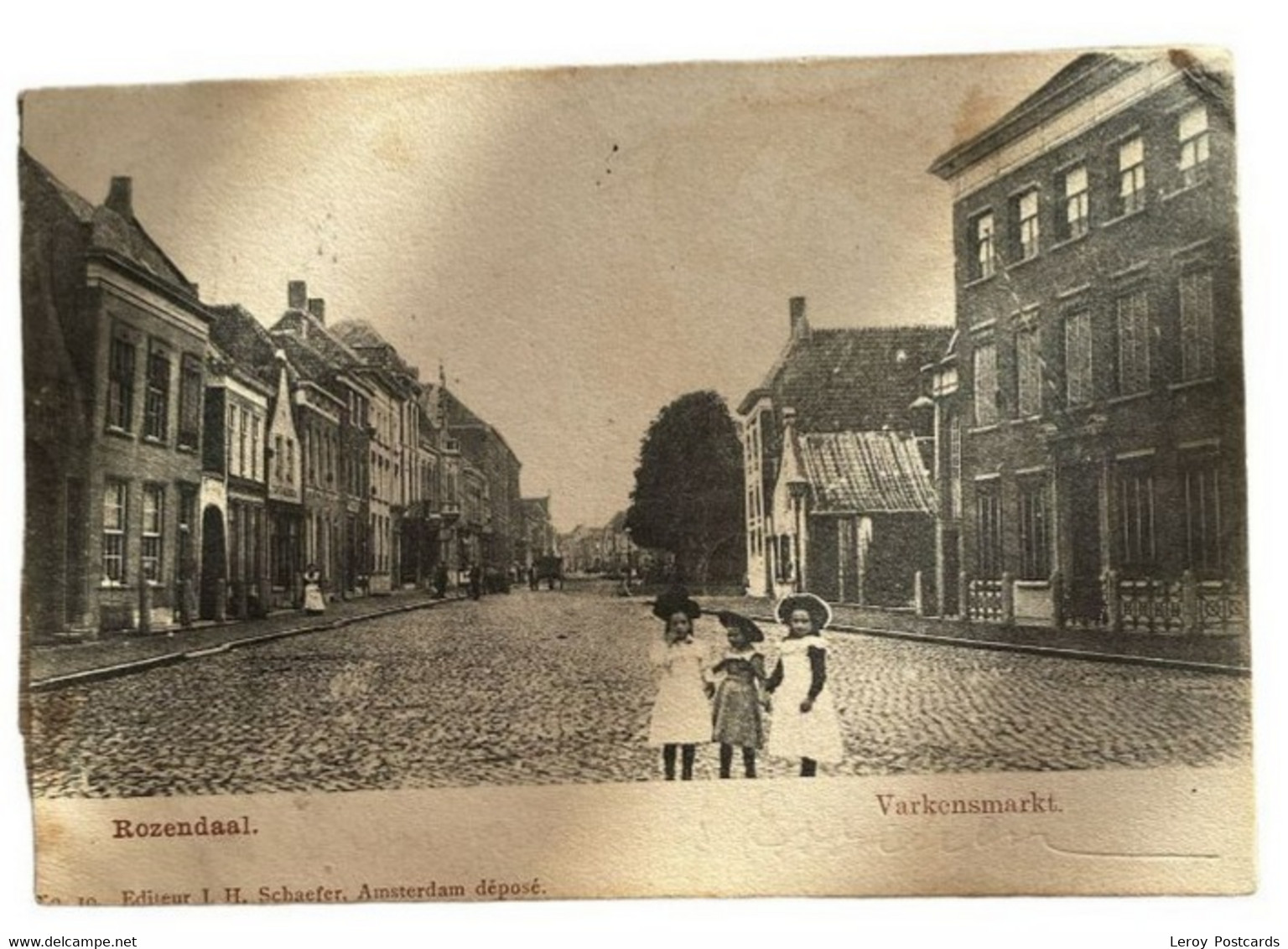 #1759 - Rozendaal, Varkensmarkt (NB) - Roosendaal